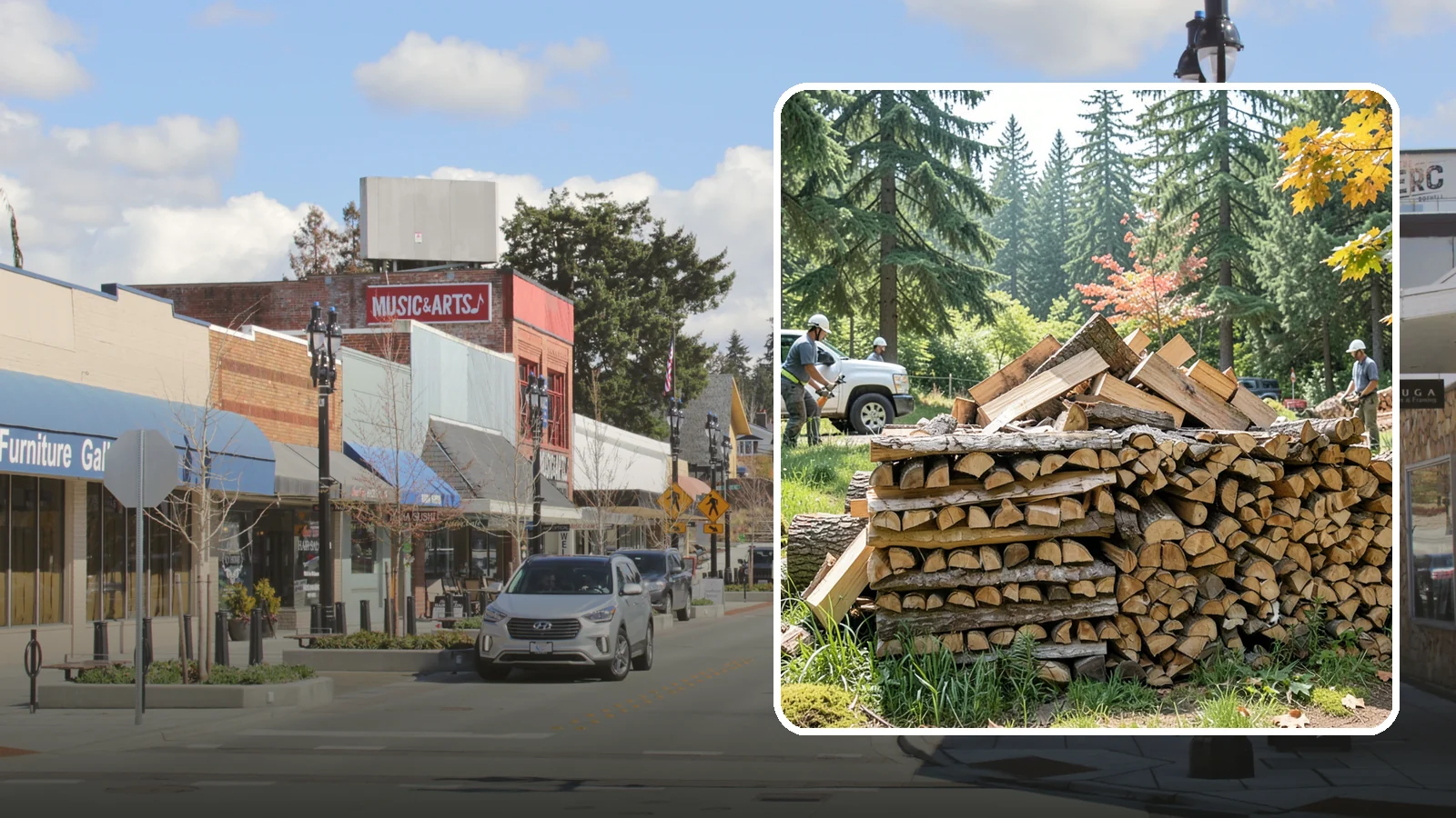Winter-Ready Firewood in Bothell, King County, WA - Cold-weather firewood cured and packaged to perform through the wettest winter months.