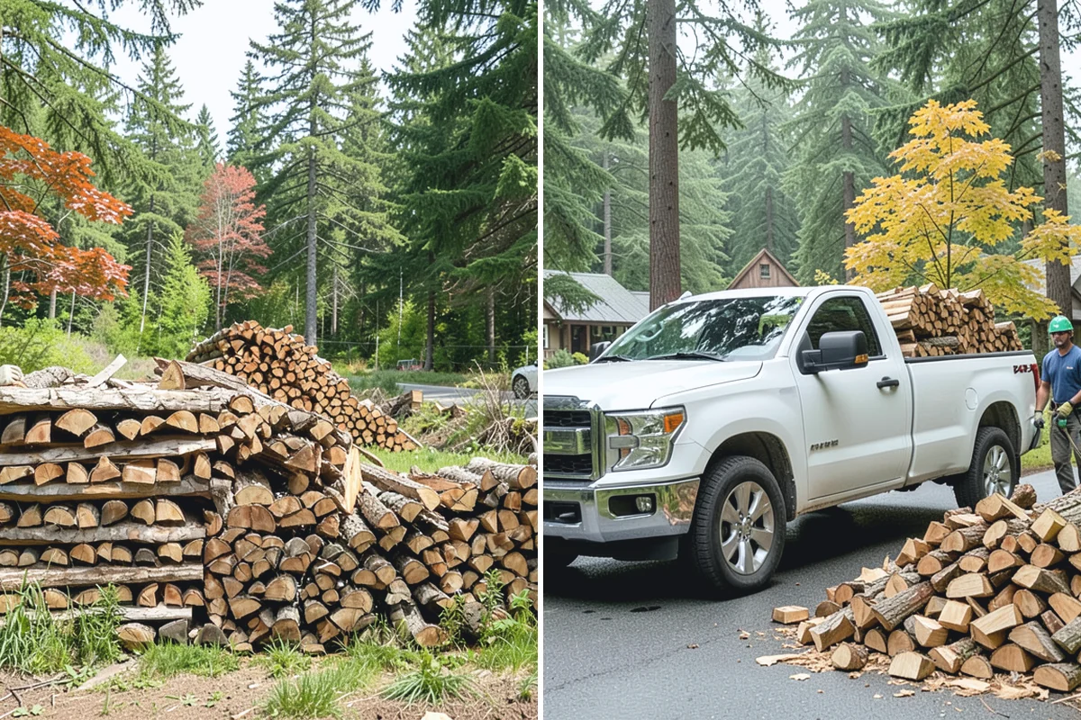 Winter-Ready Firewood in Buckley, Pierce County, WA - We select well-cured, high-heat wood