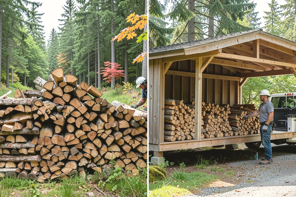 Winter-Ready Firewood in Burlington, Skagit County, WA - We select well-cured, high-heat wood