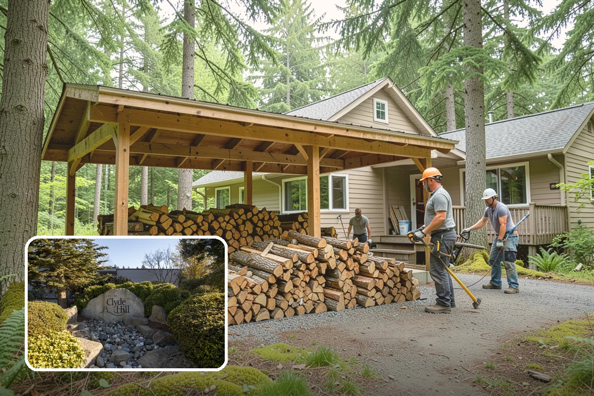 Winter-Ready Firewood in Clyde Hill, King County, WA - Cured for reliable cold-weather heat