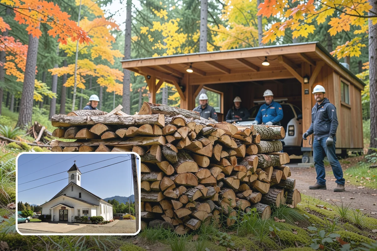 Winter-Ready Firewood in Concrete, Skagit County, WA - Cured for reliable cold-weather heat