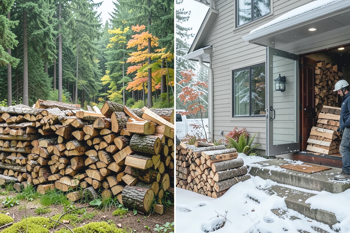 Winter-Ready Firewood in Coupeville, Island County, WA - We select well-cured, high-heat wood