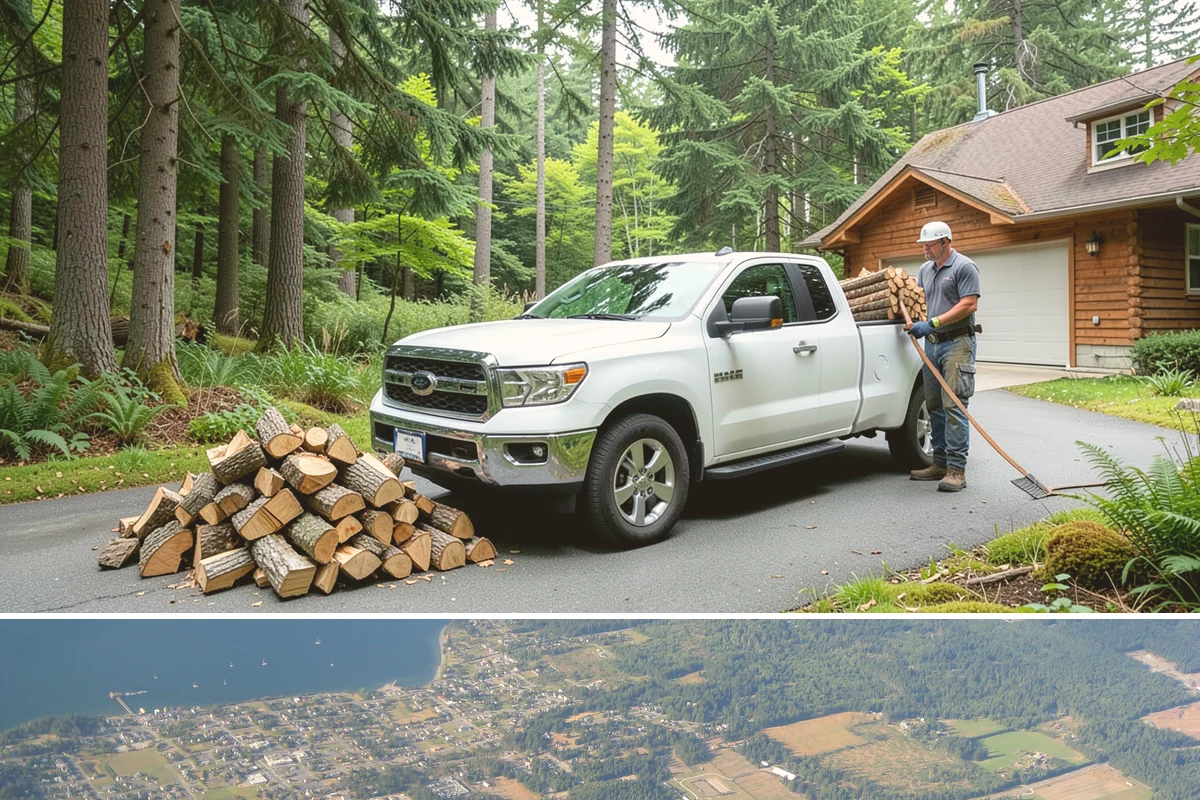 Winter-Ready Firewood in Coupeville, Island County, WA - Order in early fall so your supply is stacked and protected before winter storms arrive.
