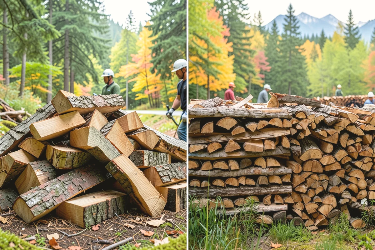 Winter-Ready Firewood in Covington, WA - We select well-cured, high-heat wood