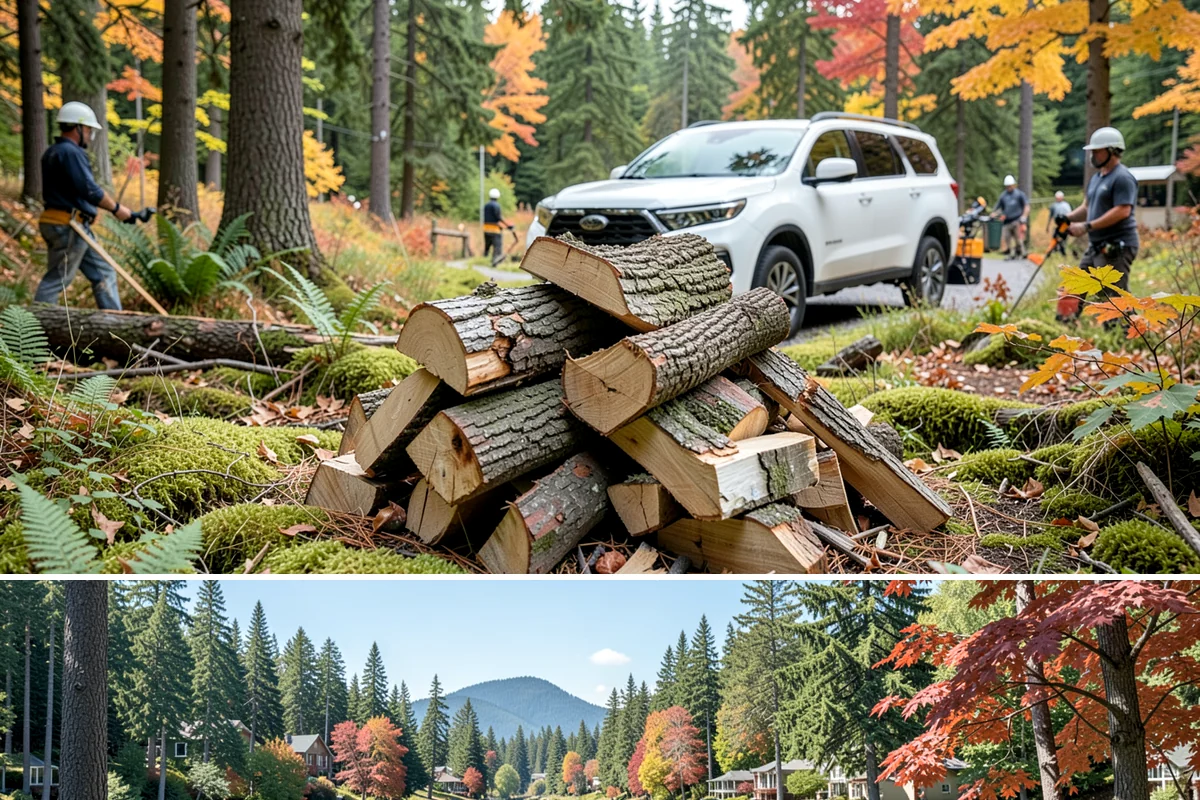 Winter-Ready Firewood in Covington, WA - Order in early fall so your supply is stacked and protected before winter storms arrive.