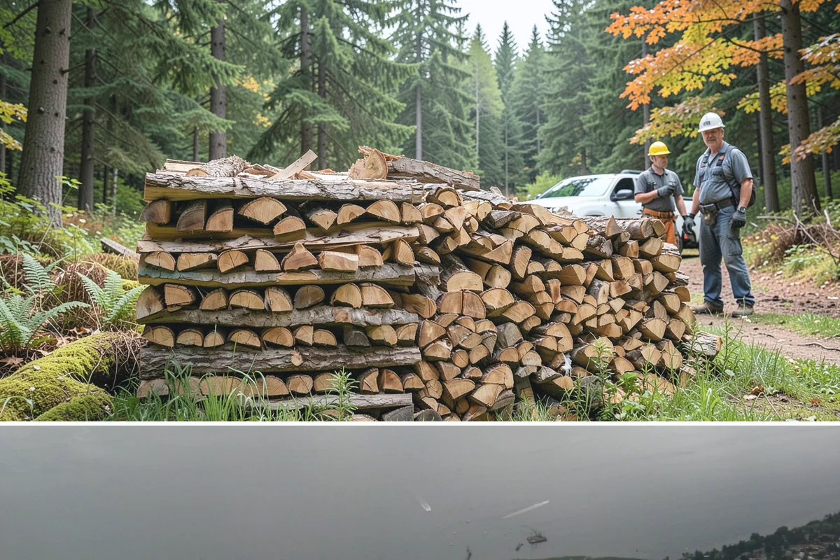 Winter-Ready Firewood in Des Moines, King County, WA - Order in early fall so your supply is stacked and protected before winter storms arrive.
