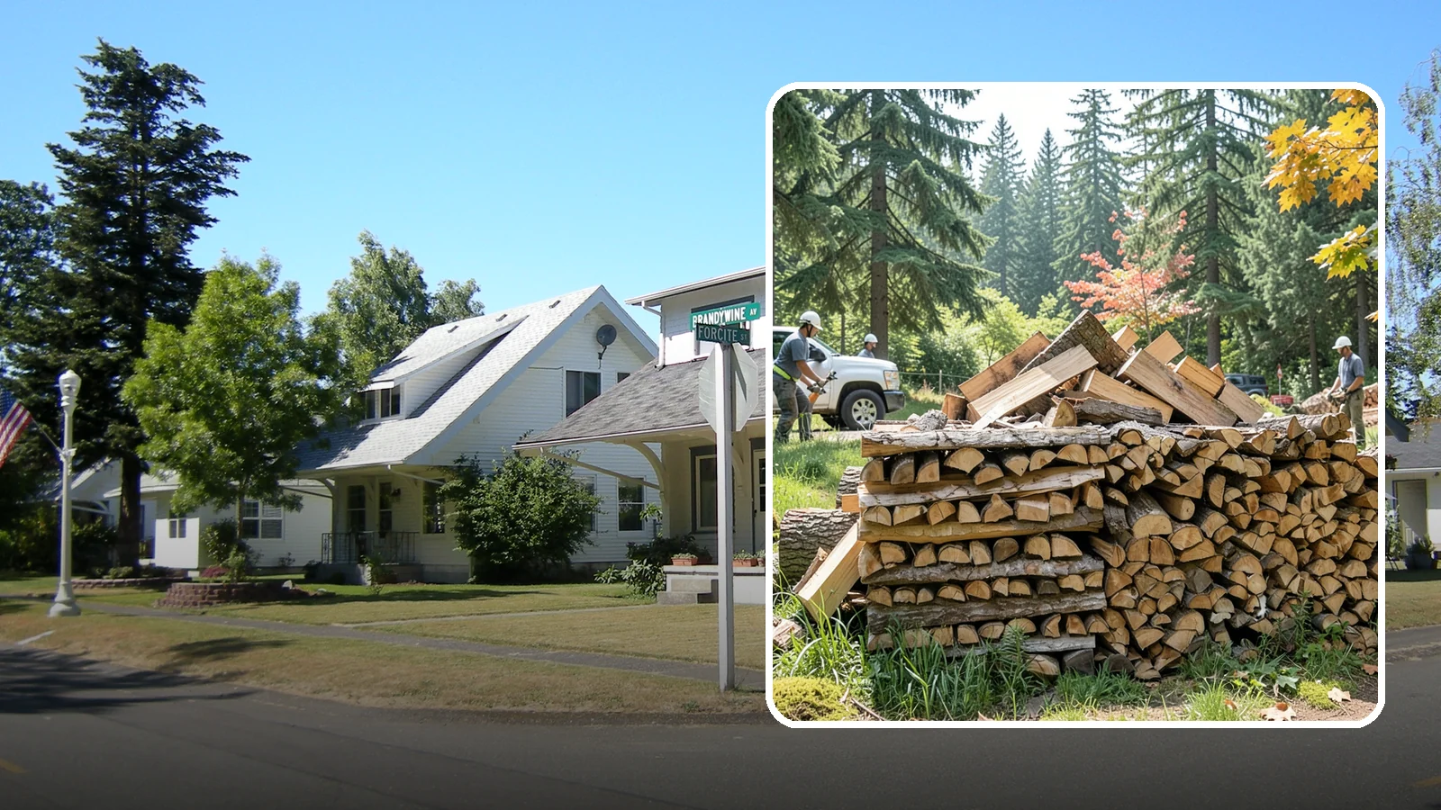 Winter-Ready Firewood in DuPont, Pierce County, WA - Cold-weather firewood cured and packaged to perform through the wettest winter months.