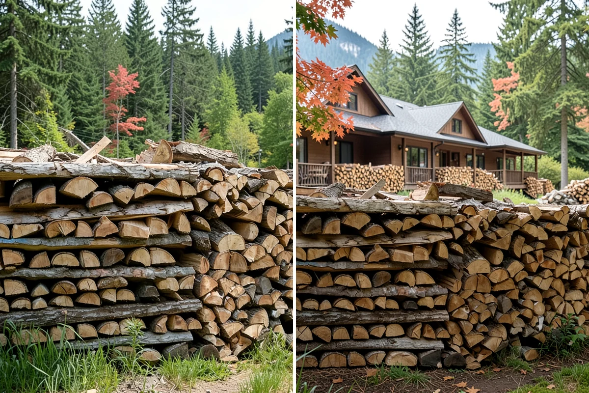 Winter-Ready Firewood in DuPont, Pierce County, WA - We select well-cured, high-heat wood