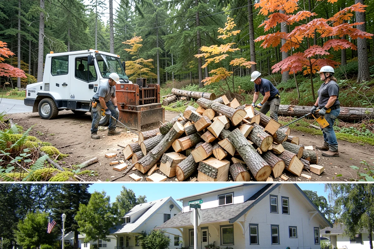 Winter-Ready Firewood in DuPont, Pierce County, WA - Order in early fall so your supply is stacked and protected before winter storms arrive.