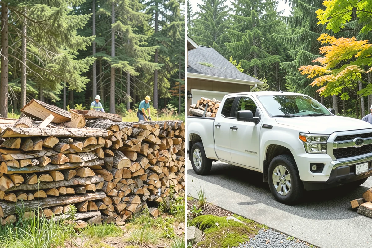 Winter-Ready Firewood in Duvall, King County, WA - We select well-cured, high-heat wood