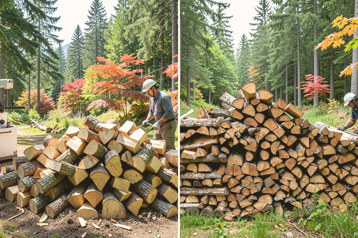 Winter-Ready Firewood in Eatonville, Pierce County, WA - We select well-cured, high-heat wood