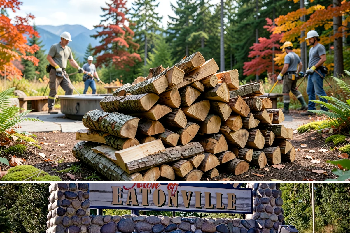 Winter-Ready Firewood in Eatonville, Pierce County, WA - Order in early fall so your supply is stacked and protected before winter storms arrive.