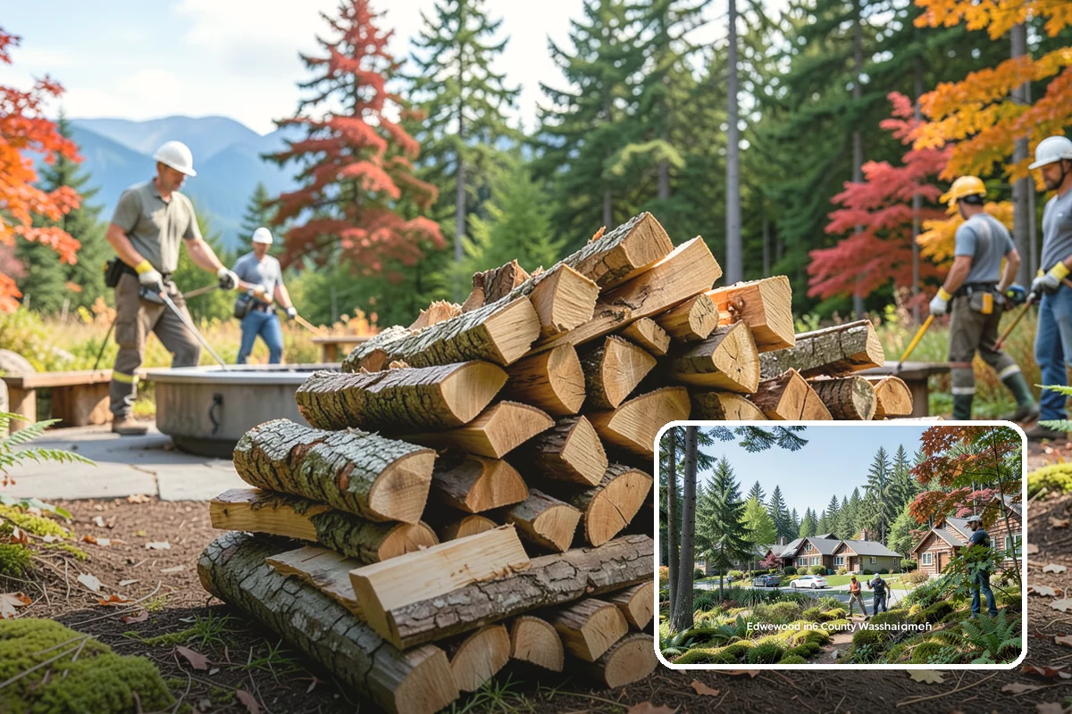 Winter-Ready Firewood in Edgewood, Pierce County, WA - Cured for reliable cold-weather heat