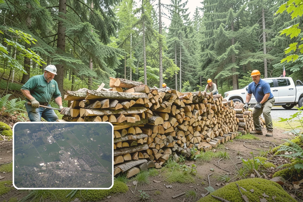 Winter-Ready Firewood in Enumclaw, King County, WA - Cured for reliable cold-weather heat