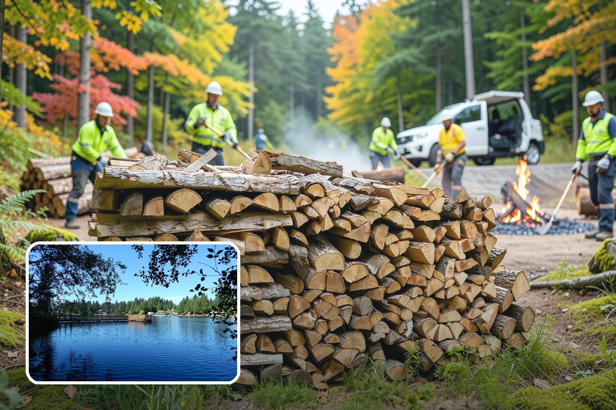 Winter-Ready Firewood in Federal Way, King County, WA - Cured for reliable cold-weather heat