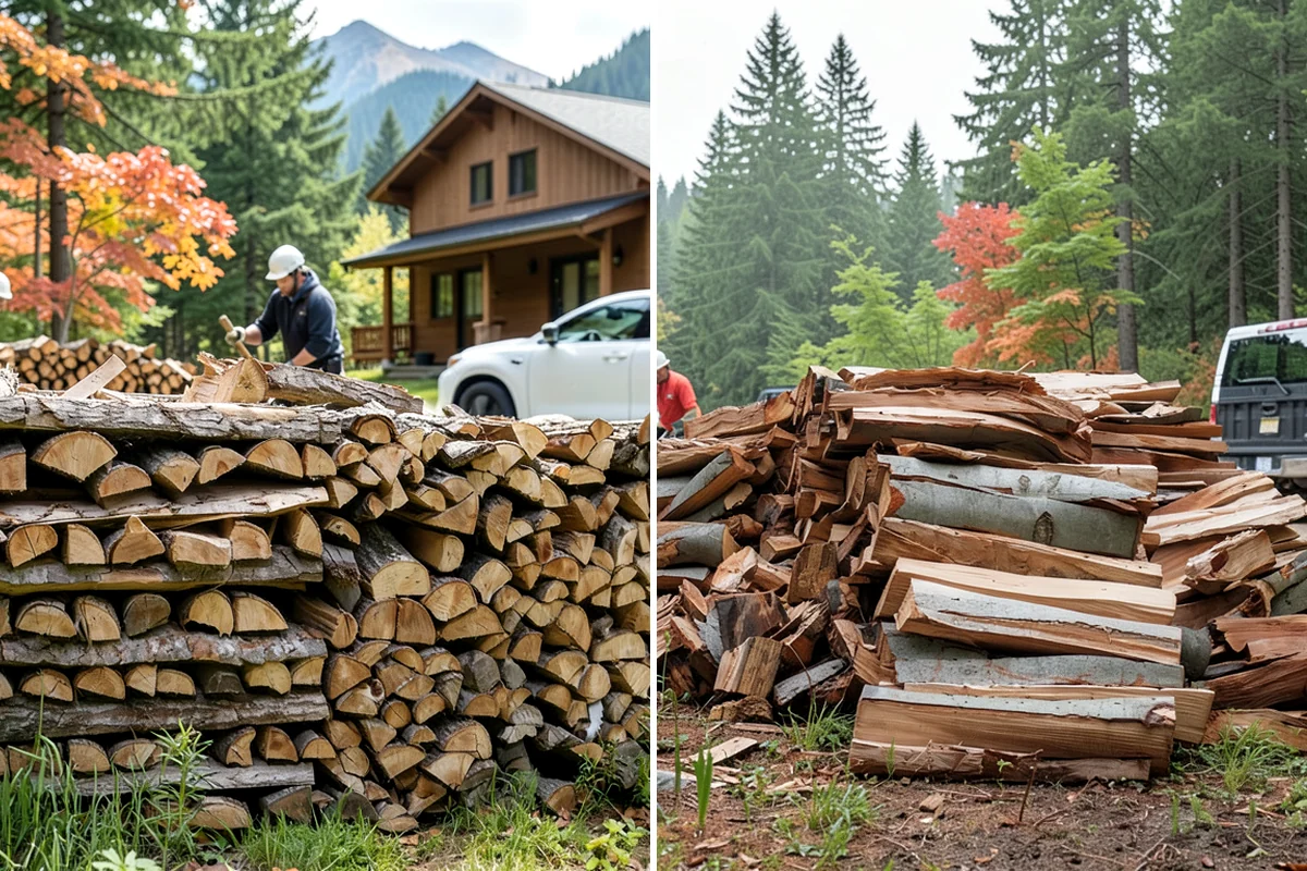 Winter-Ready Firewood in Federal Way, King County, WA - We select well-cured, high-heat wood