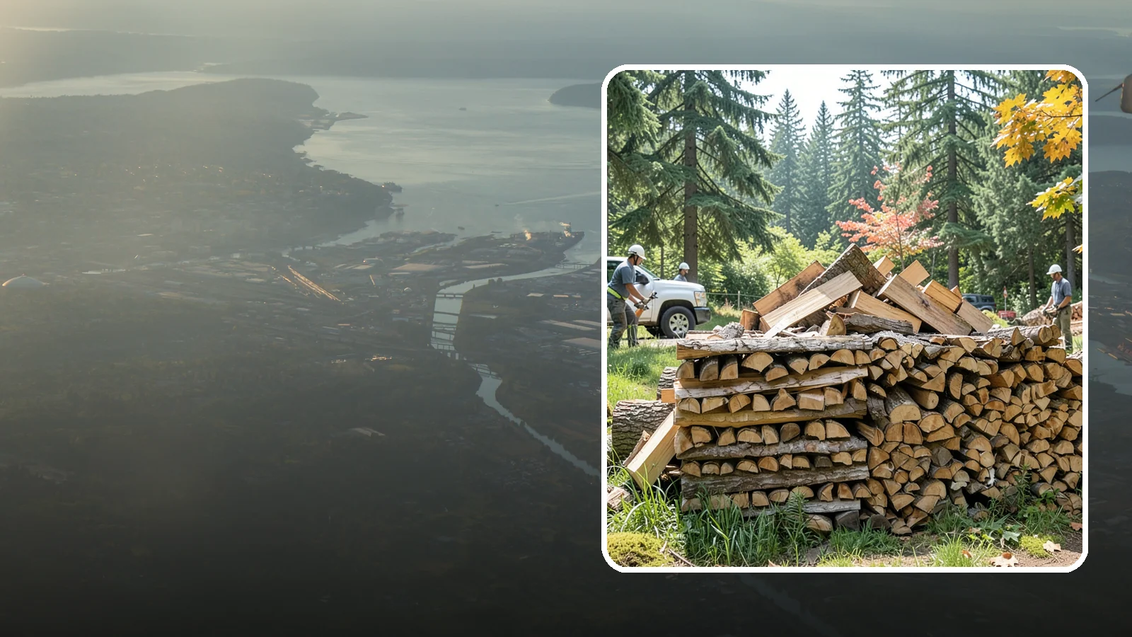 Winter-Ready Firewood in Fife, Pierce County, WA - Cold-weather firewood cured and packaged to perform through the wettest winter months.