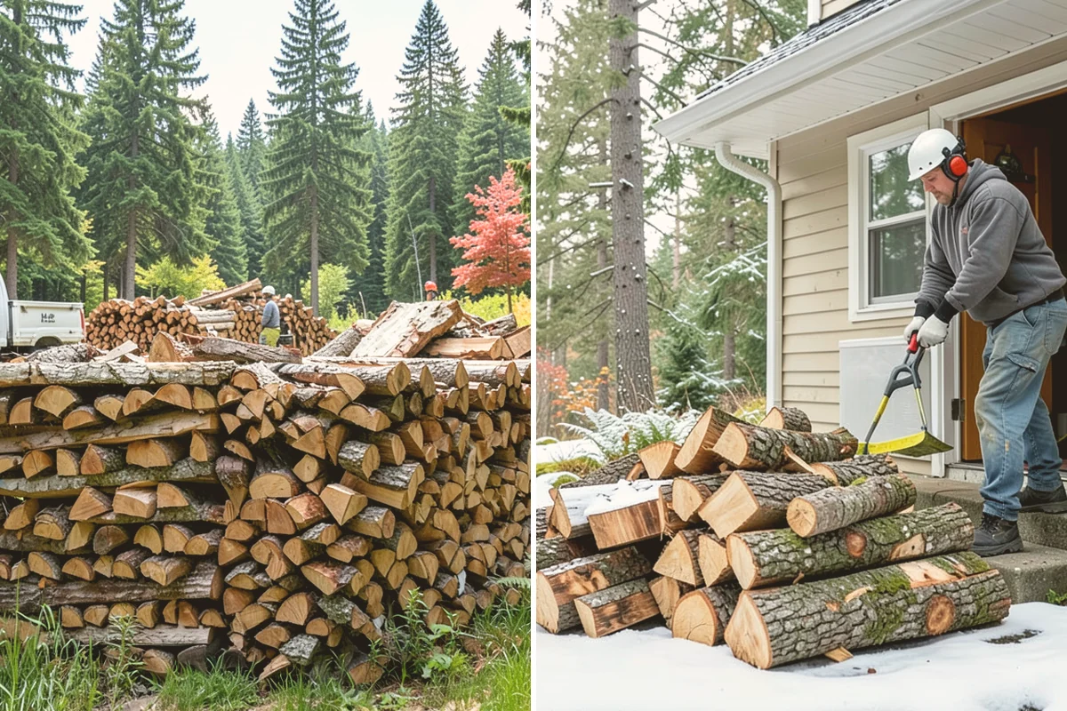 Winter-Ready Firewood in Fife, Pierce County, WA - We select well-cured, high-heat wood
