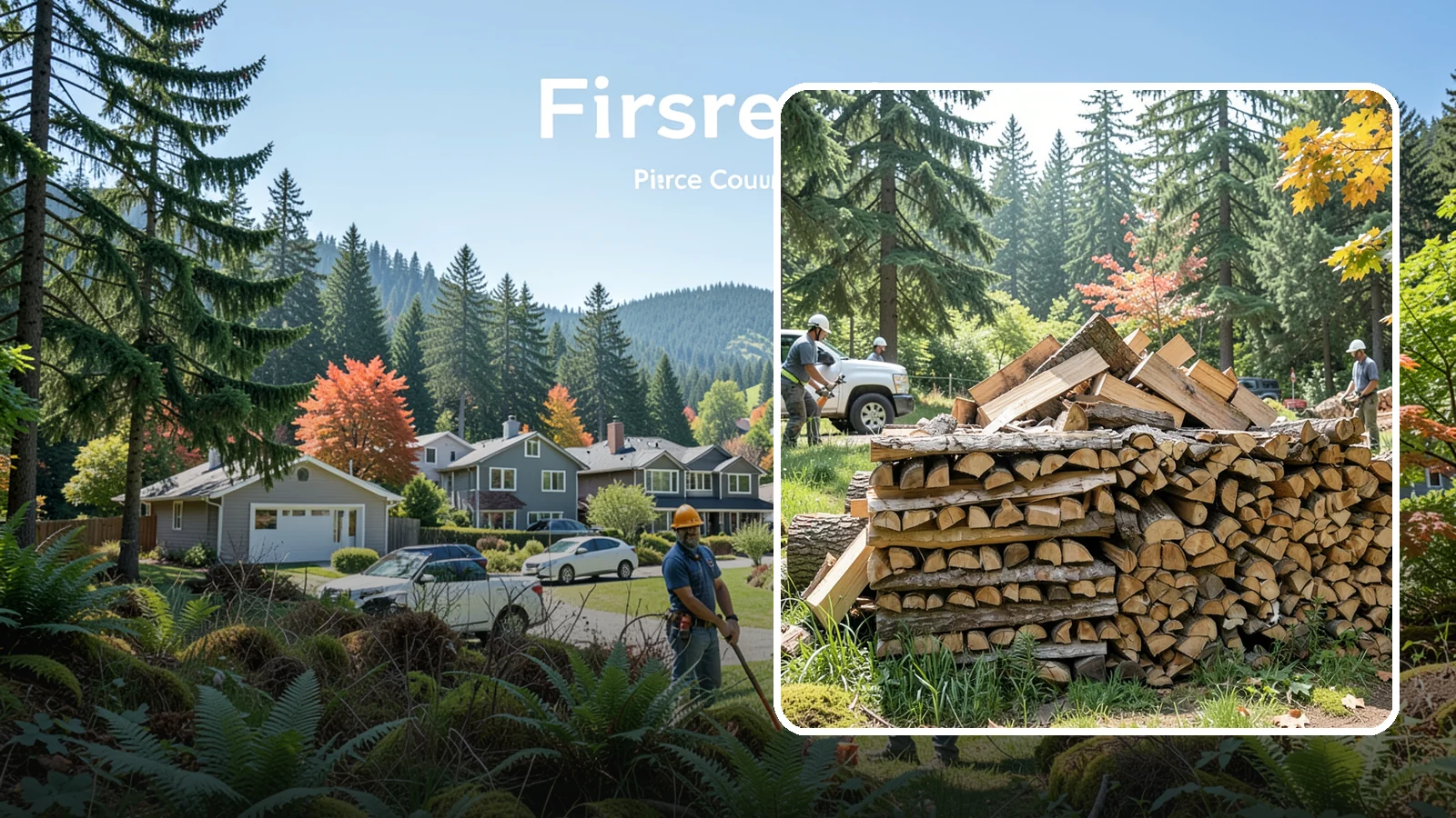 Winter-Ready Firewood in Fircrest, Pierce County, WA - Cold-weather firewood cured and packaged to perform through the wettest winter months.