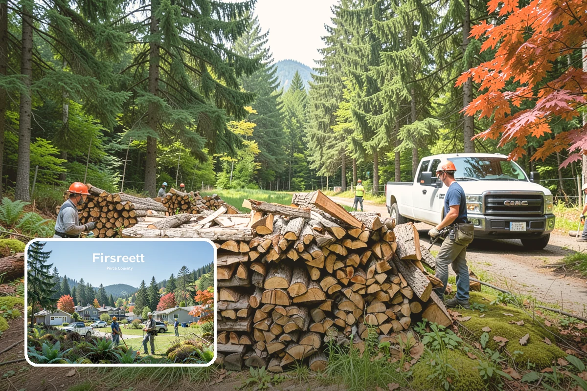 Winter-Ready Firewood in Fircrest, Pierce County, WA - Cured for reliable cold-weather heat