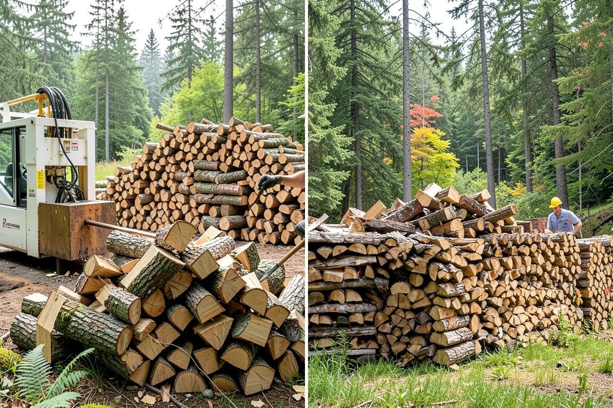 Winter-Ready Firewood in Gig Harbor, Pierce County, WA - We select well-cured, high-heat wood