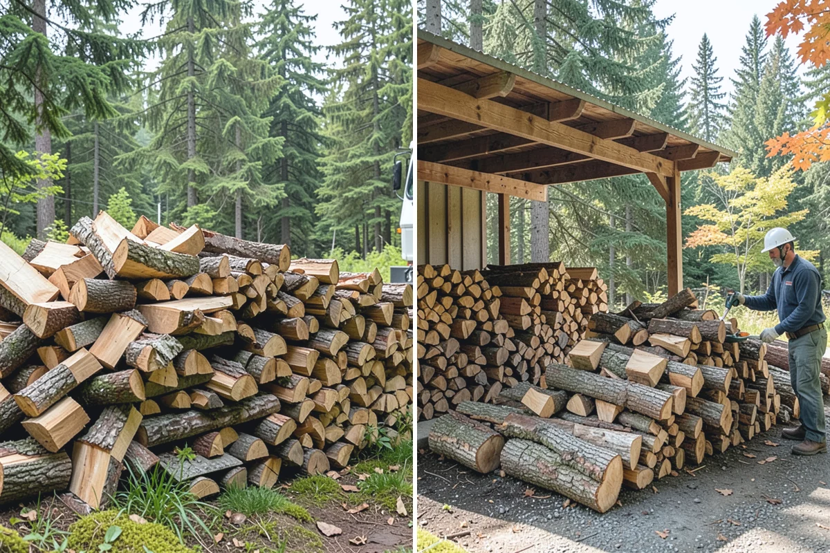 Winter-Ready Firewood in Gold Bar, Snohomish County, WA - We select well-cured, high-heat wood