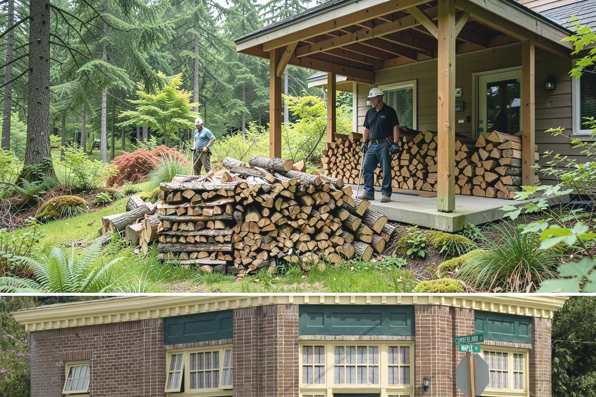 Winter-Ready Firewood in Hamilton, Skagit County, WA - Order in early fall so your supply is stacked and protected before winter storms arrive.