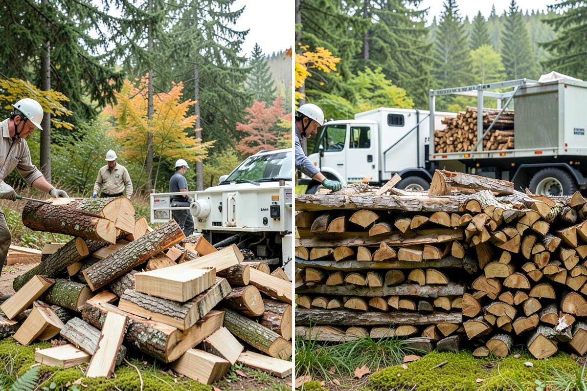 Winter-Ready Firewood in Hunts Point, King County, WA - We select well-cured, high-heat wood