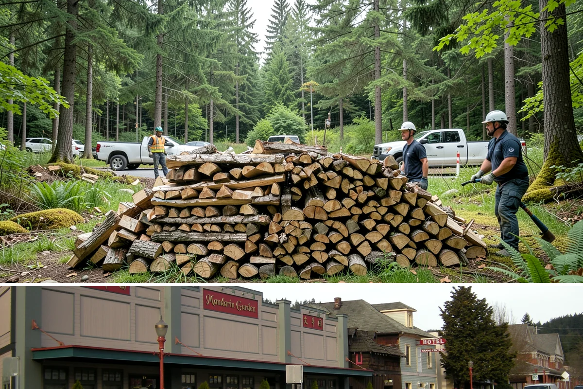 Winter-Ready Firewood in Issaquah, King County, WA - Order in early fall so your supply is stacked and protected before winter storms arrive.