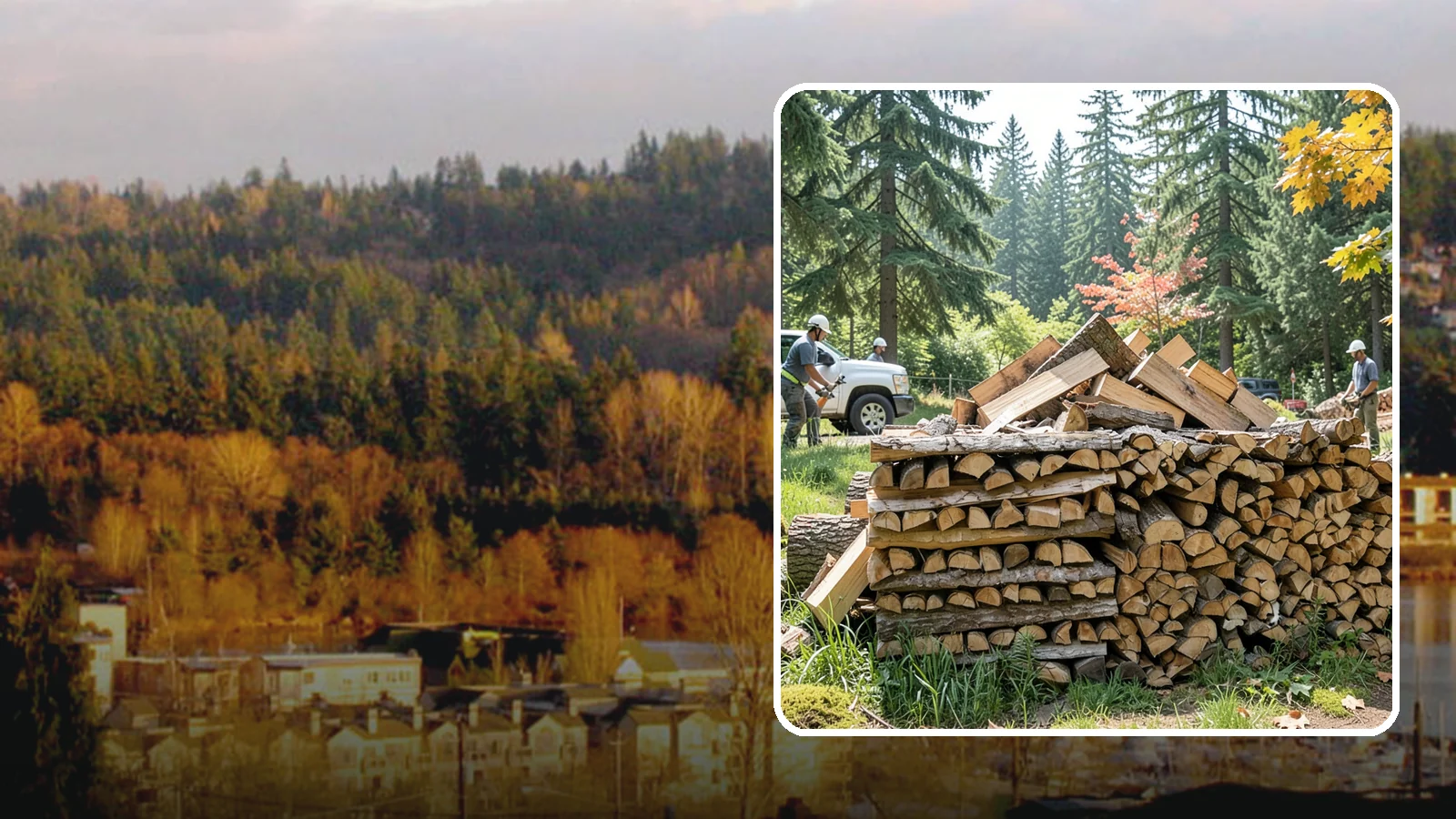 Winter-Ready Firewood in Kenmore, King County, WA - Cold-weather firewood cured and packaged to perform through the wettest winter months.