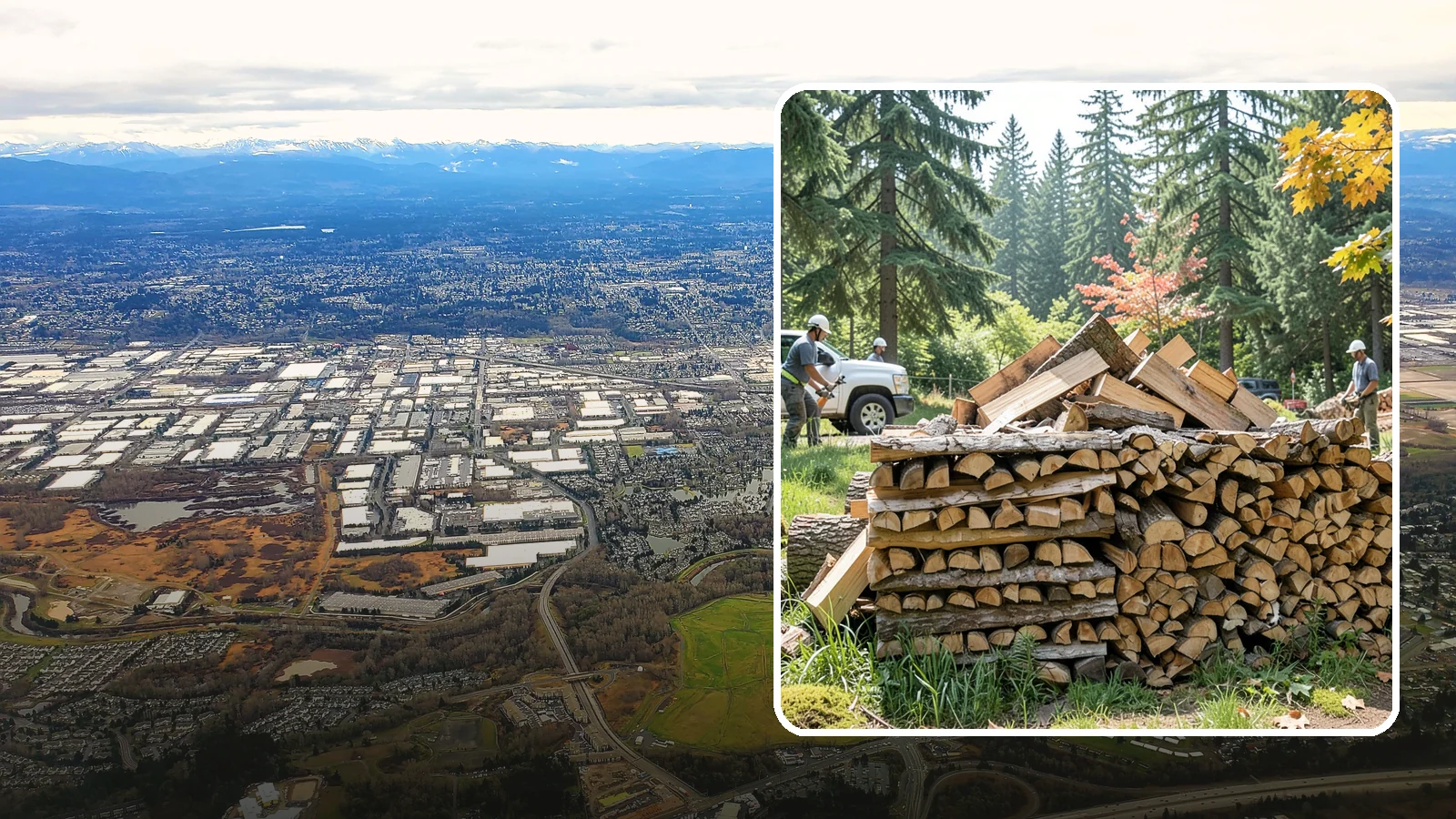 Winter-Ready Firewood in Kent, King County, WA - Cold-weather firewood cured and packaged to perform through the wettest winter months.