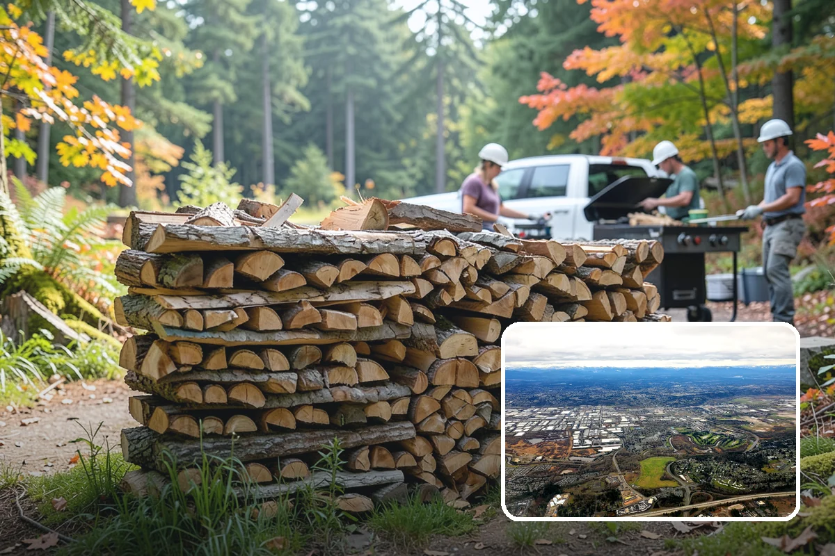 Winter-Ready Firewood in Kent, King County, WA - Cured for reliable cold-weather heat