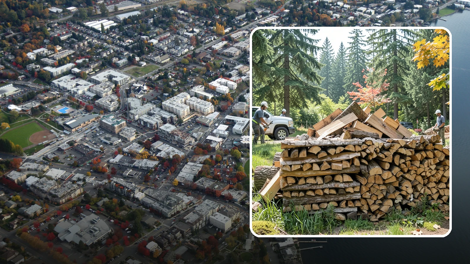 Winter-Ready Firewood in Kirkland, King County, WA - Cold-weather firewood cured and packaged to perform through the wettest winter months.