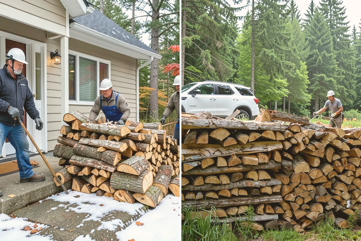 Winter-Ready Firewood in Kirkland, King County, WA - We select well-cured, high-heat wood
