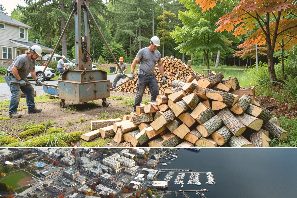 Winter-Ready Firewood in Kirkland, King County, WA - Order in early fall so your supply is stacked and protected before winter storms arrive.