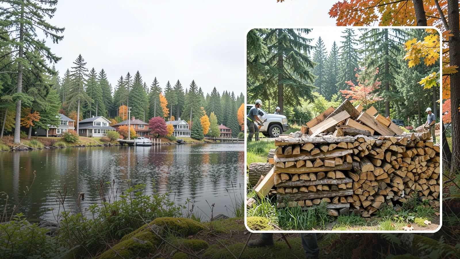 Winter-Ready Firewood in La Conner, Skagit County, WA - Cold-weather firewood cured and packaged to perform through the wettest winter months.