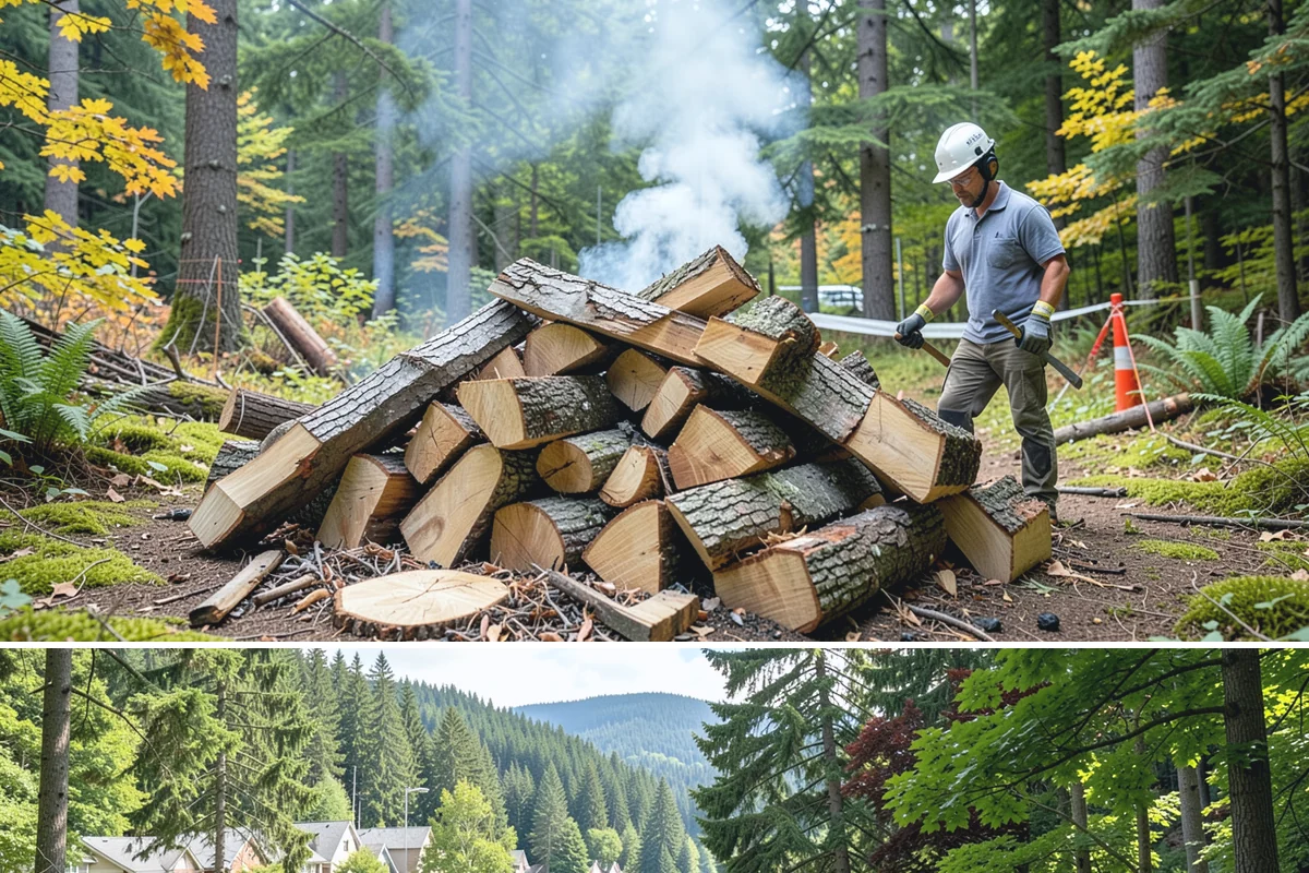 Winter-Ready Firewood in Lake Forest Park, King County, WA - Order in early fall so your supply is stacked and protected before winter storms arrive.