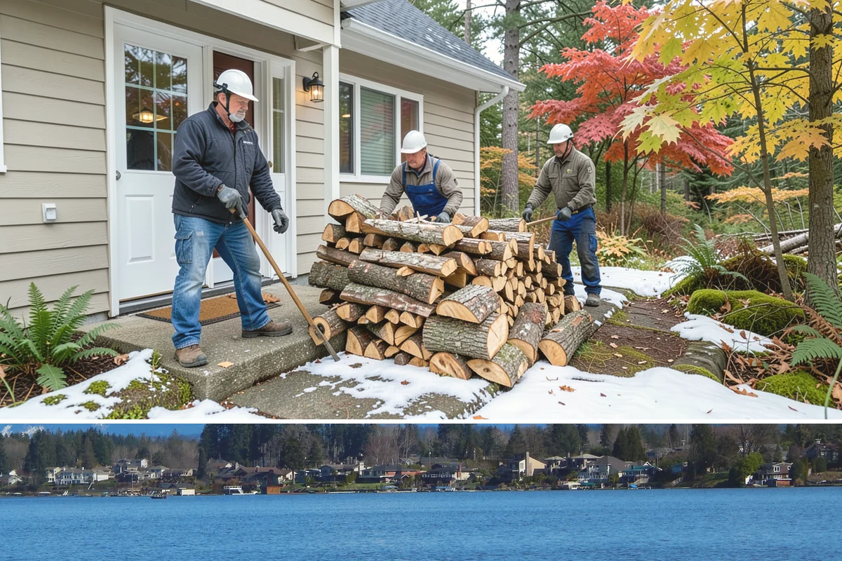 Winter-Ready Firewood in Lake Stevens, Snohomish County, WA - Order in early fall so your supply is stacked and protected before winter storms arrive.