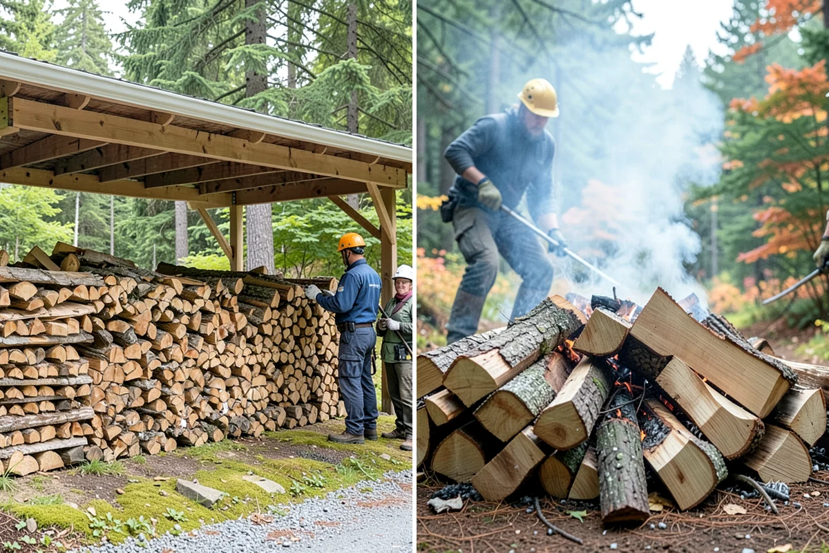 Winter-Ready Firewood in Lakewood, Pierce County, WA - We select well-cured, high-heat wood