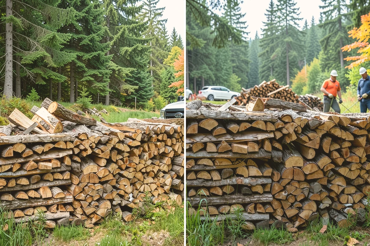 Winter-Ready Firewood in Langley, Island County, WA - We select well-cured, high-heat wood