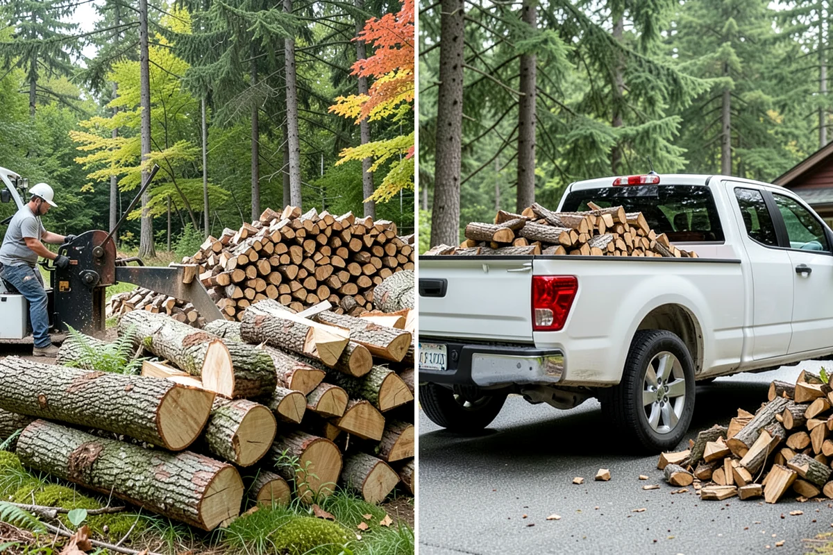 Winter-Ready Firewood in Lyman, Skagit County, WA - We select well-cured, high-heat wood