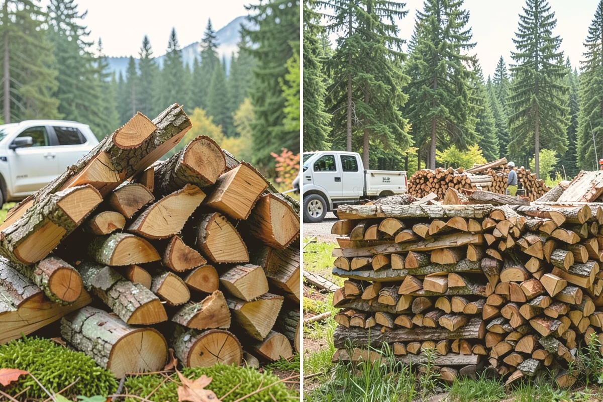 Winter-Ready Firewood in Lynnwood, Snohomish County, WA - We select well-cured, high-heat wood