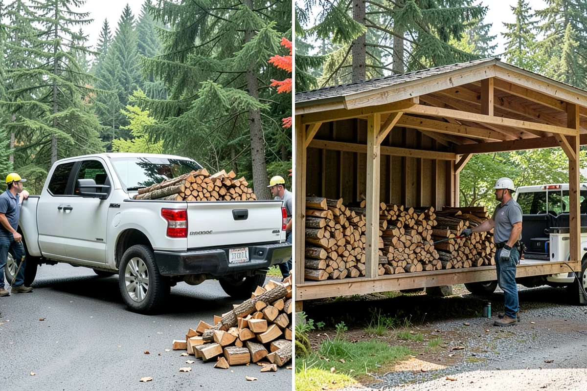 Winter-Ready Firewood in Maple Valley, King County, WA - We select well-cured, high-heat wood