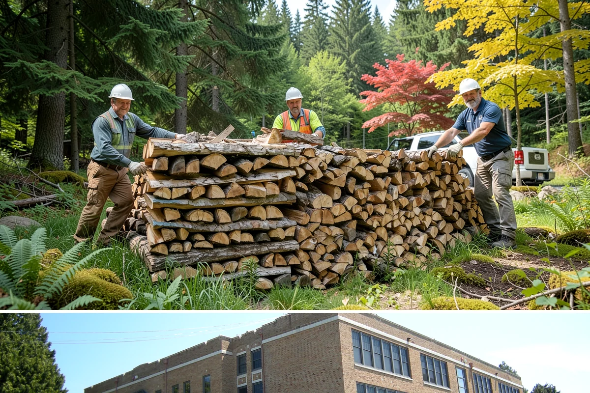 Winter-Ready Firewood in Maple Valley, King County, WA - Order in early fall so your supply is stacked and protected before winter storms arrive.