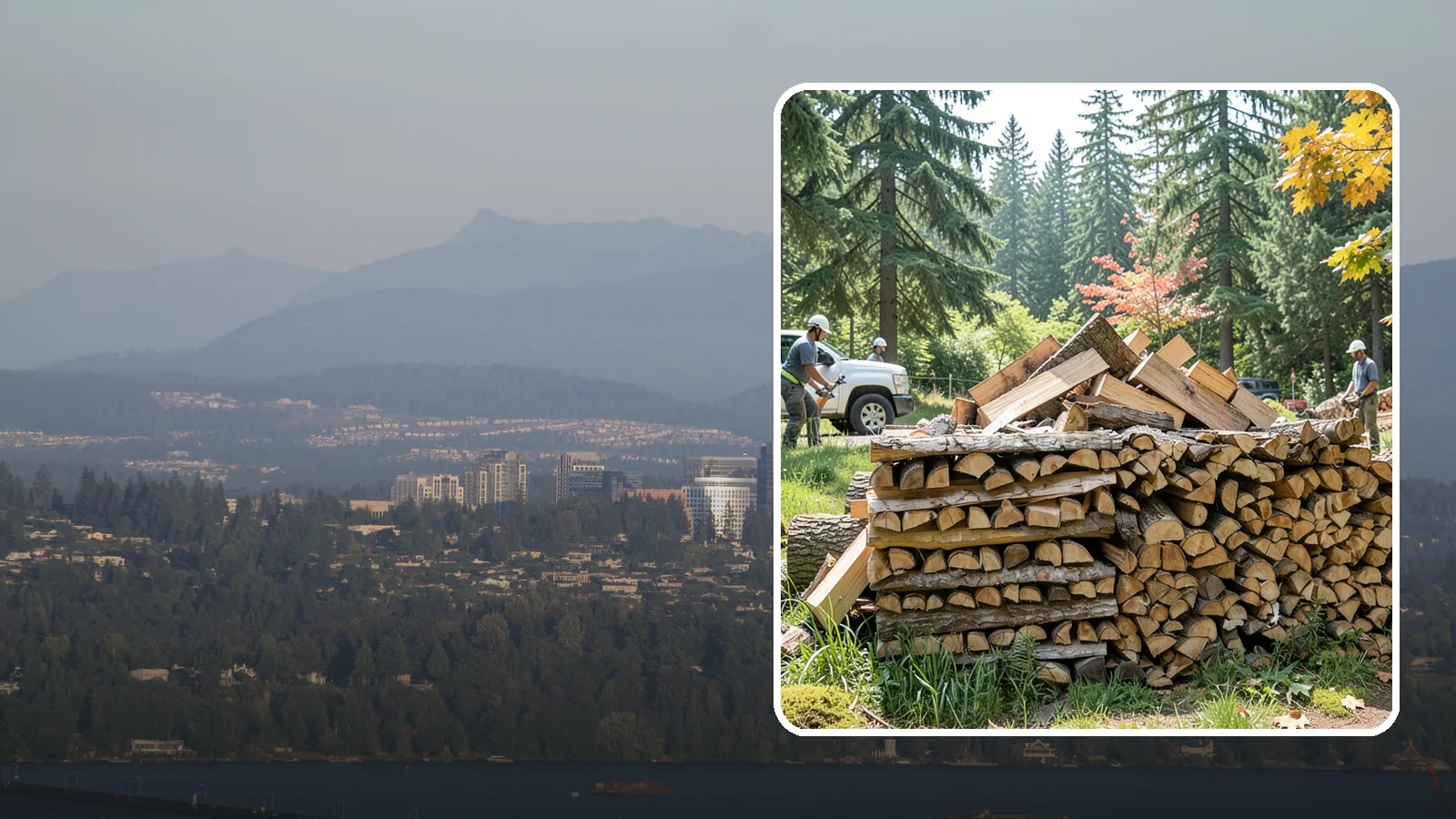 Winter-Ready Firewood in Medina, King County, WA - Cold-weather firewood cured and packaged to perform through the wettest winter months.