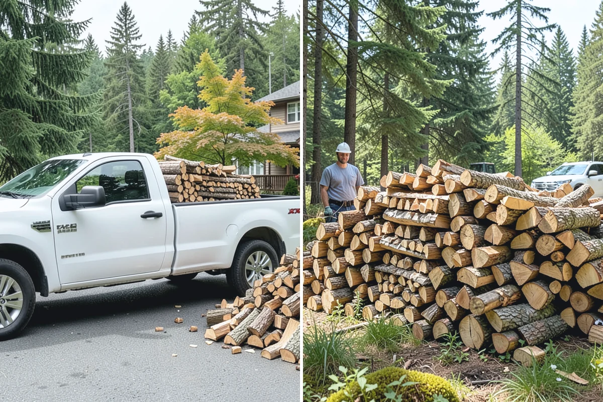Winter-Ready Firewood in Medina, King County, WA - We select well-cured, high-heat wood