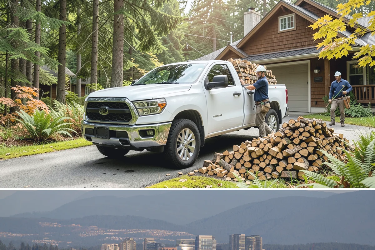 Winter-Ready Firewood in Medina, King County, WA - Order in early fall so your supply is stacked and protected before winter storms arrive.
