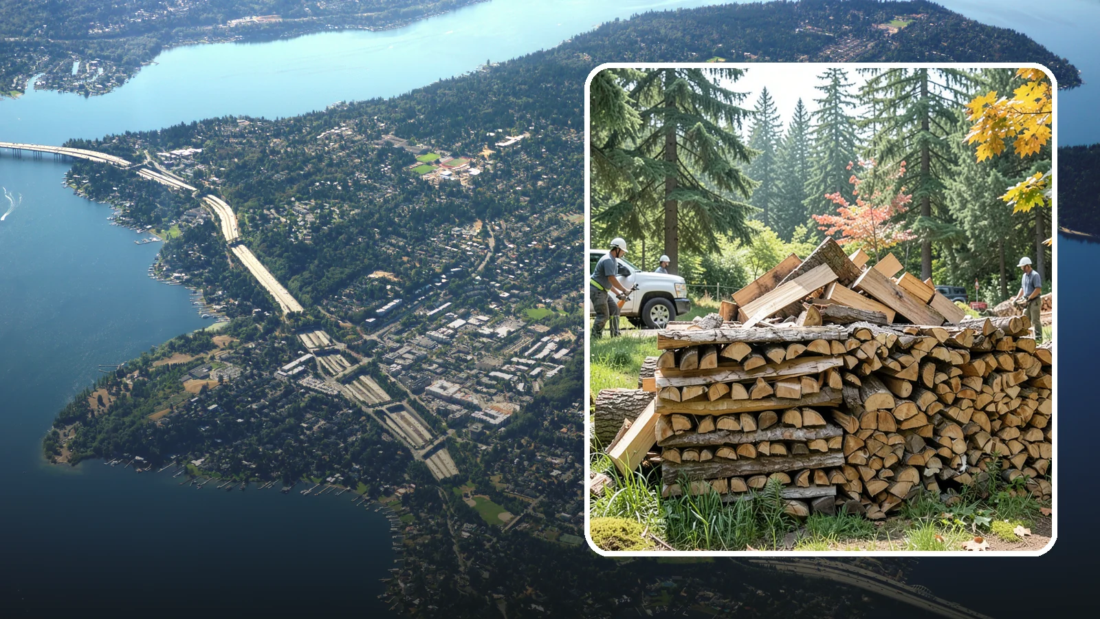 Winter-Ready Firewood in Mercer Island, King County, WA - Cold-weather firewood cured and packaged to perform through the wettest winter months.