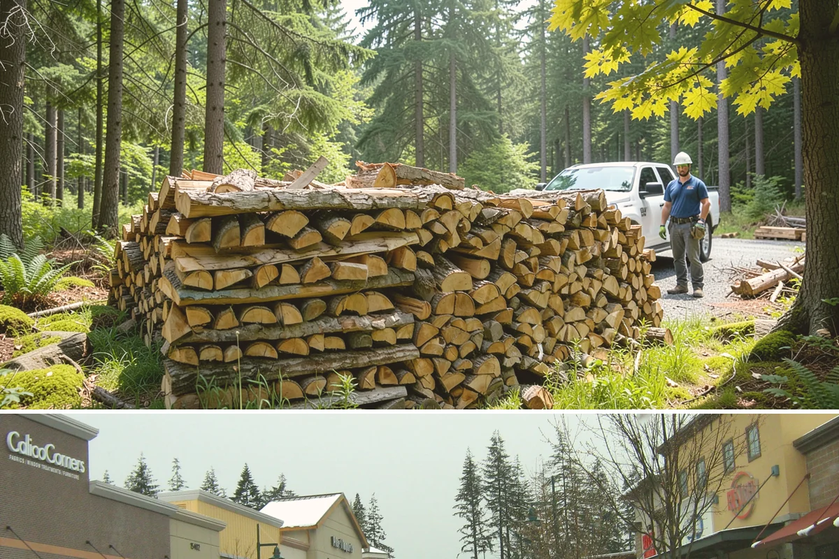 Winter-Ready Firewood in Mill Creek, Snohomish County, WA - Order in early fall so your supply is stacked and protected before winter storms arrive.