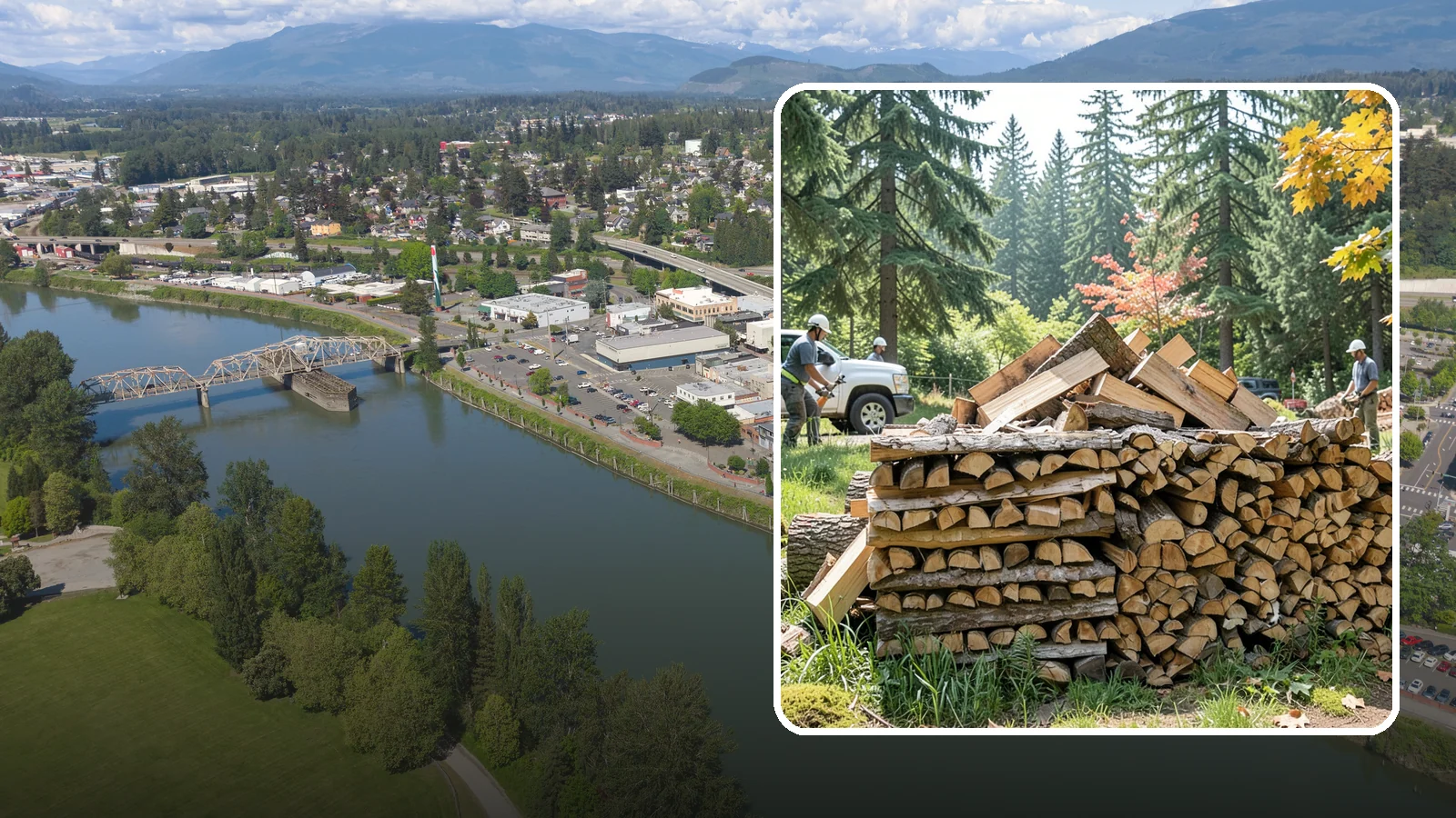 Winter-Ready Firewood in Mount Vernon, WA - Cold-weather firewood cured and packaged to perform through the wettest winter months.